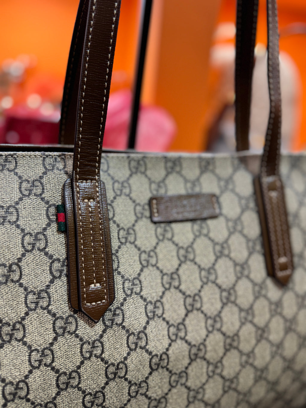 Gucci leather