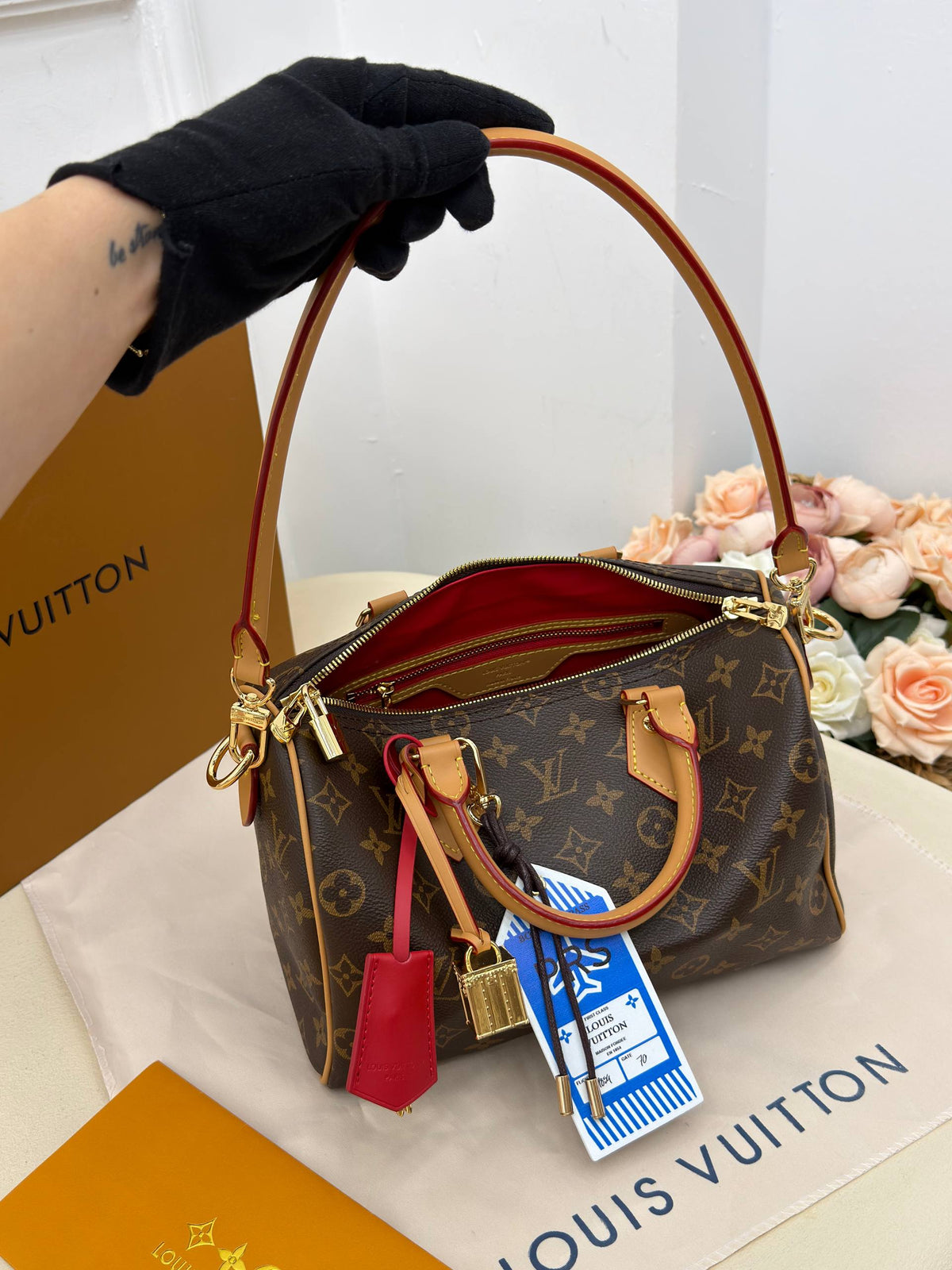 ✨LOUIS VUITTON ✨  Speedy Soft 25 cm Crafty