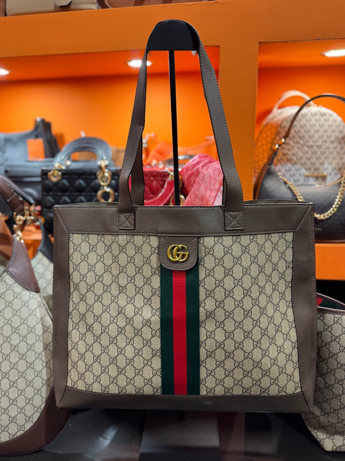 Gucci leather