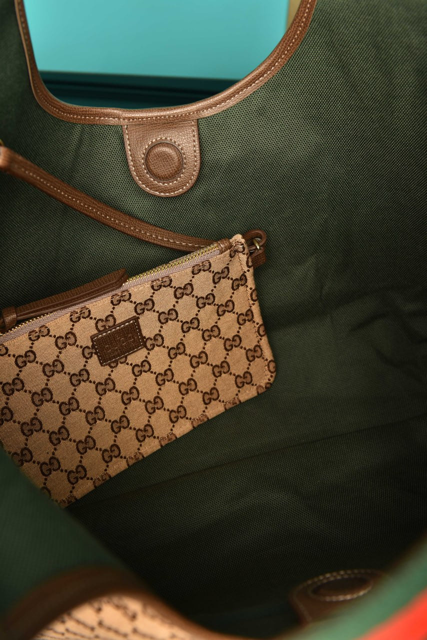 GUCCI - Gucci Giglio Large Tote Bag  42 × 47 × 16 cm