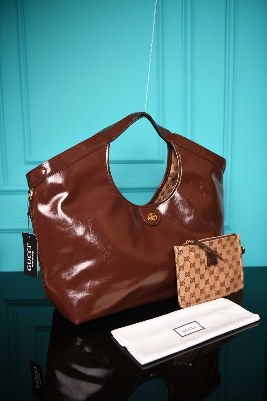 2272 - GUCCI - Gucci Giglio Large Tote Bag   42 × 47 × 16 cm