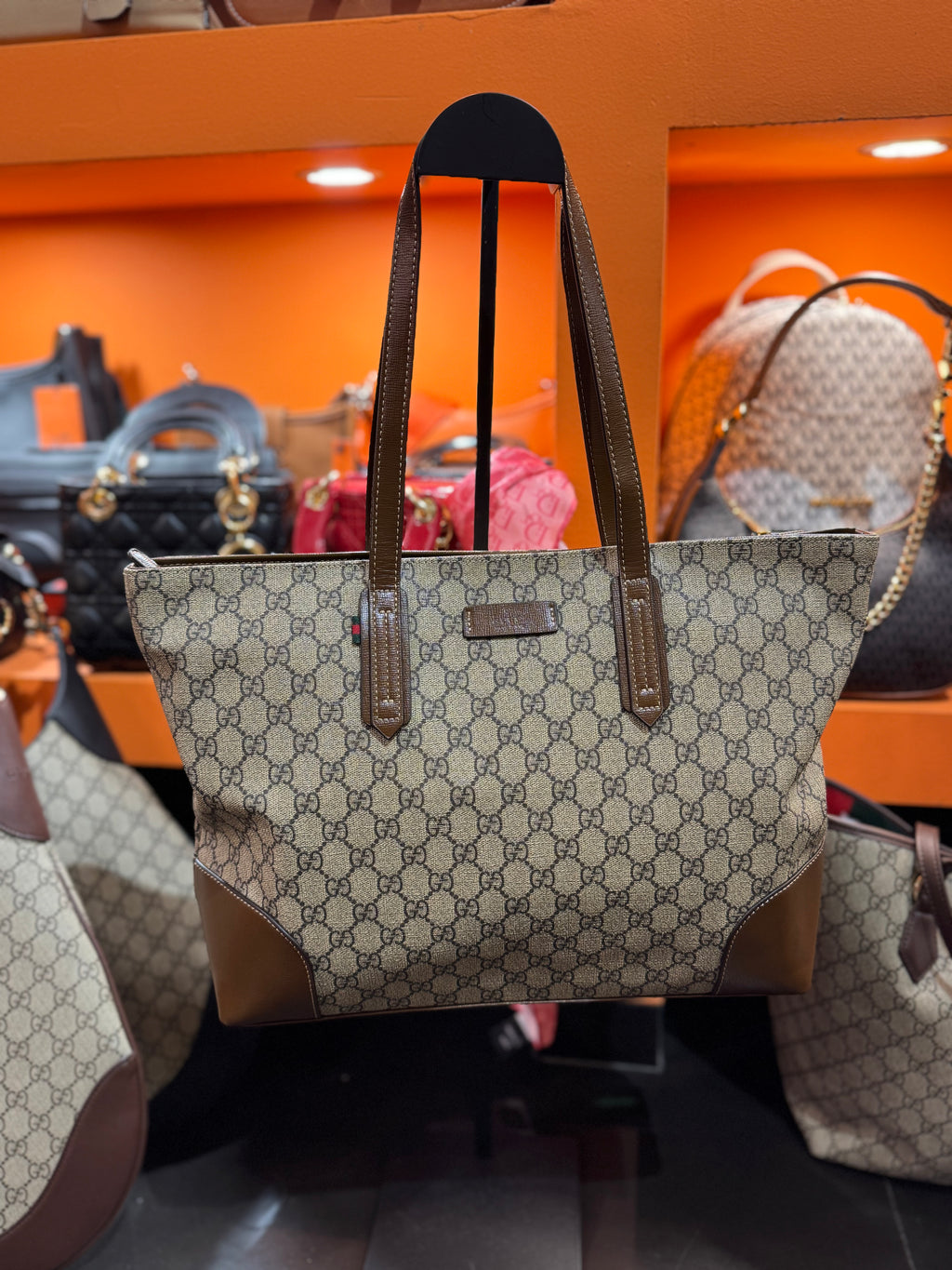 Gucci leather