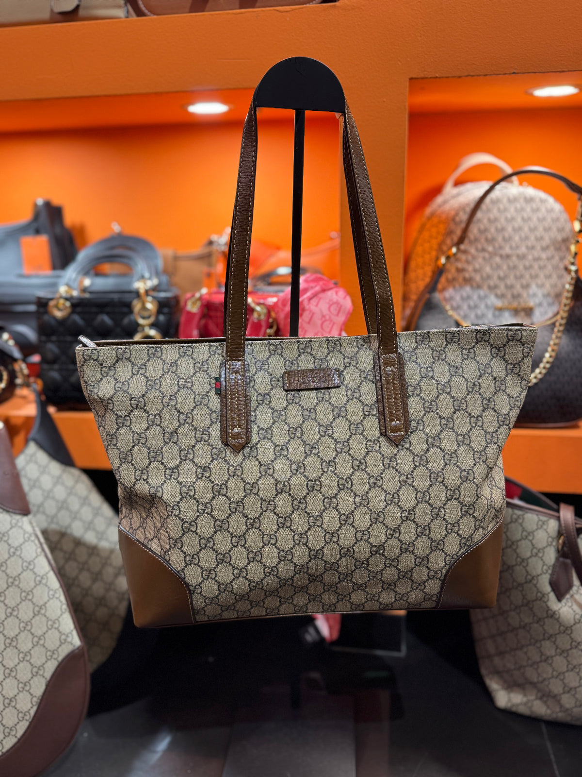 Gucci leather