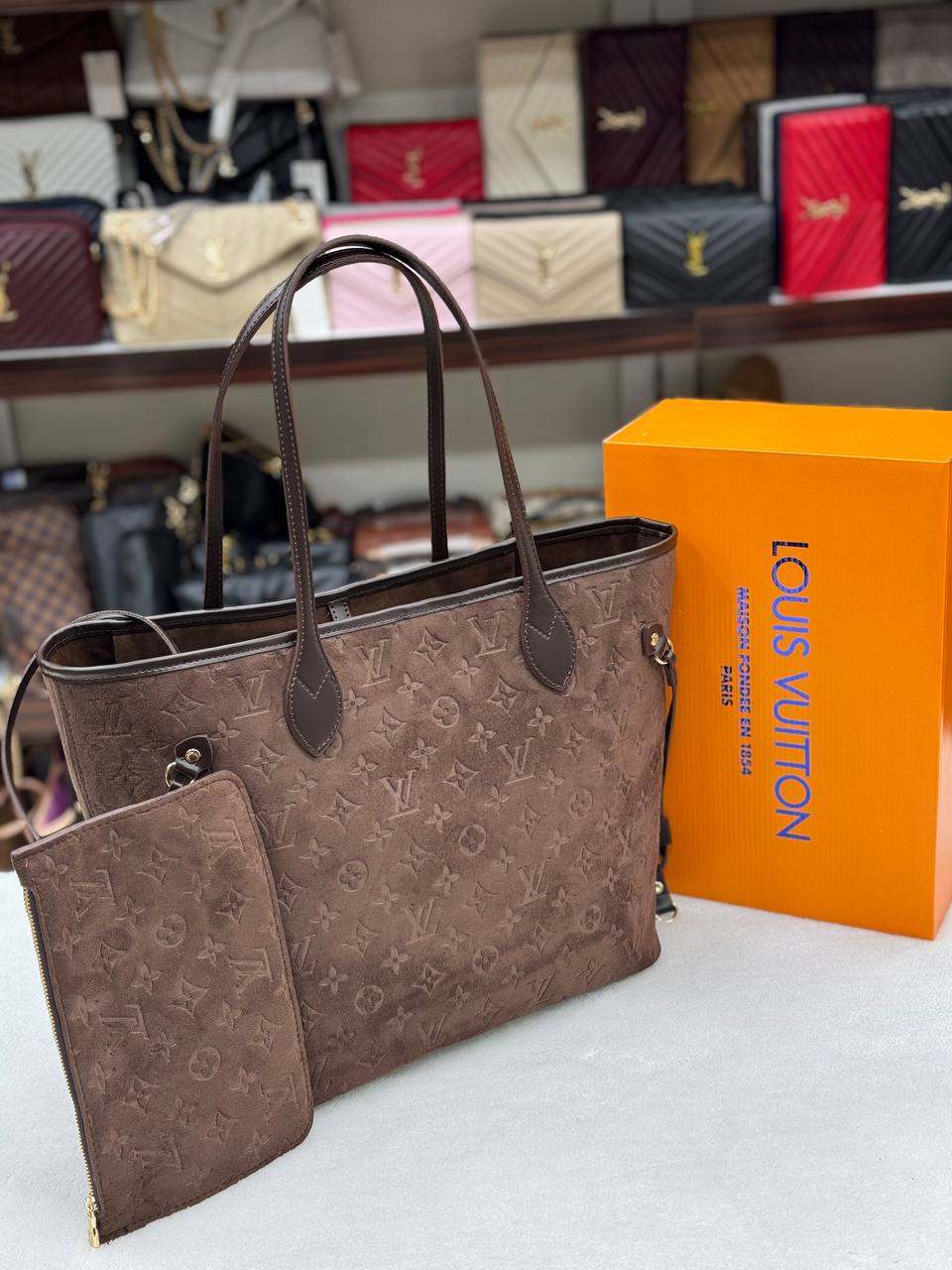 Louis Vuıtton Neverfull Medıum 💫🤎 47x30cm