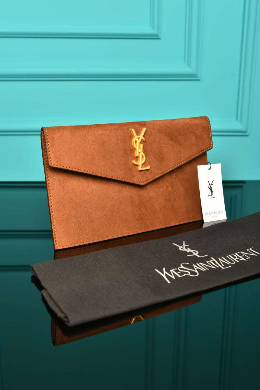 YVES SAINT LAURENT - Uptown Pouch  27 × 16 × 2 cm