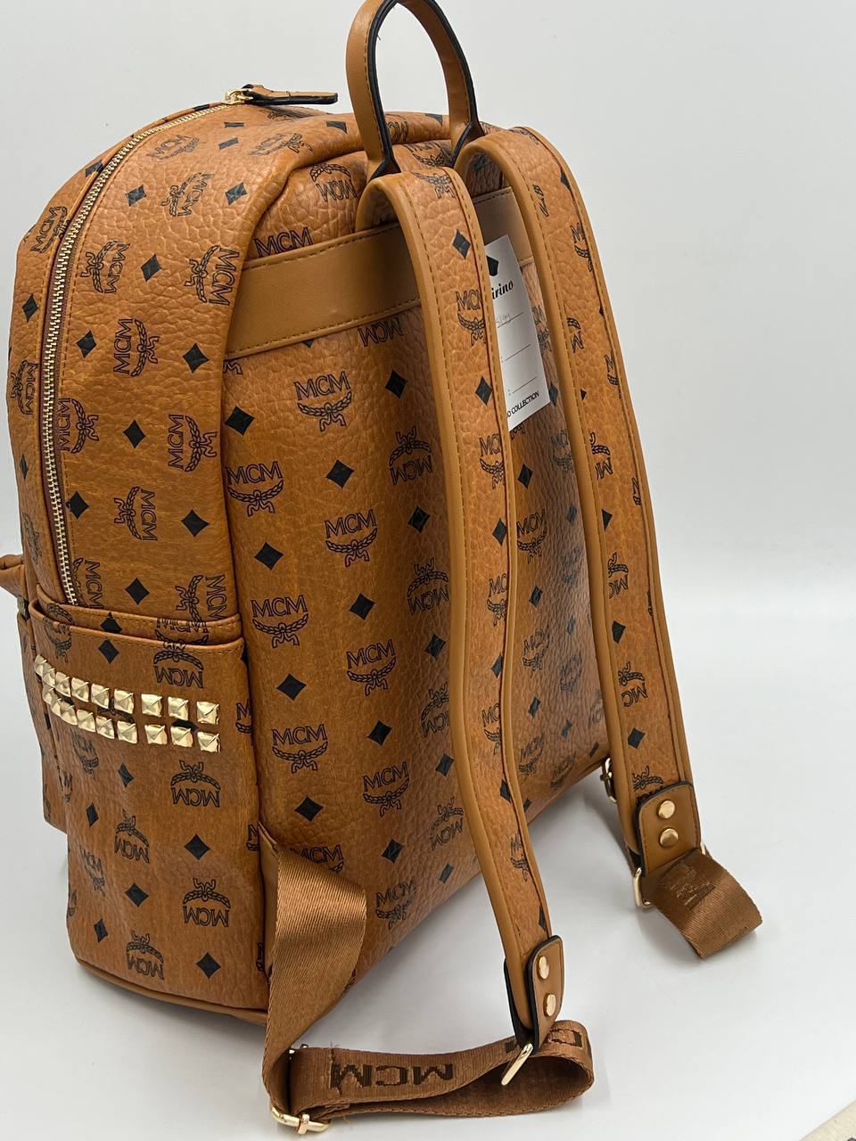Mcm backpack καφέ Big size 38x30