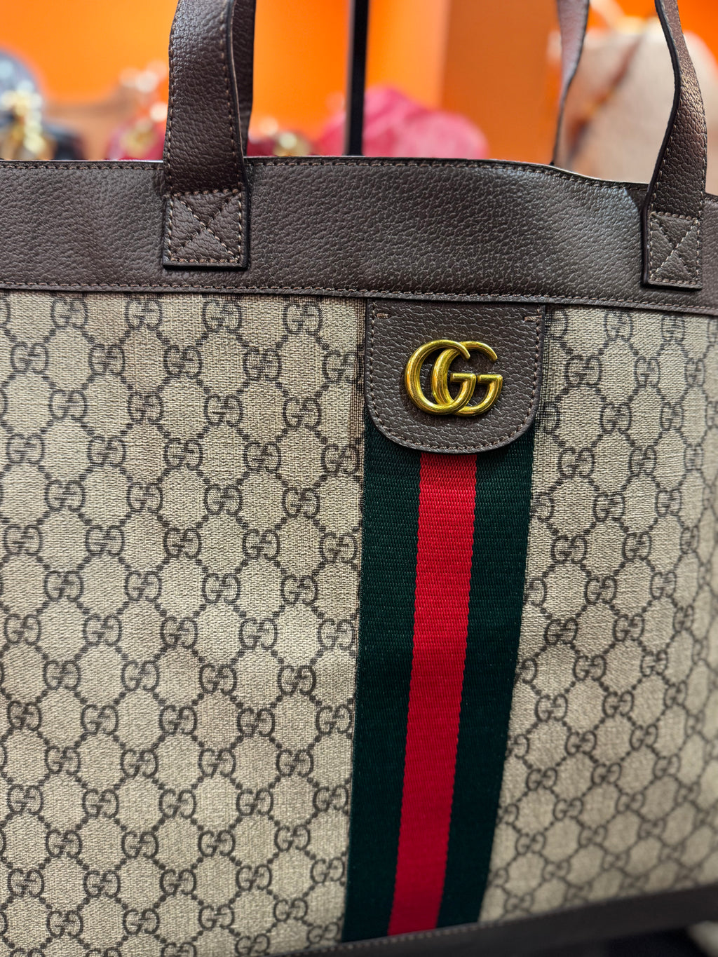 Gucci leather