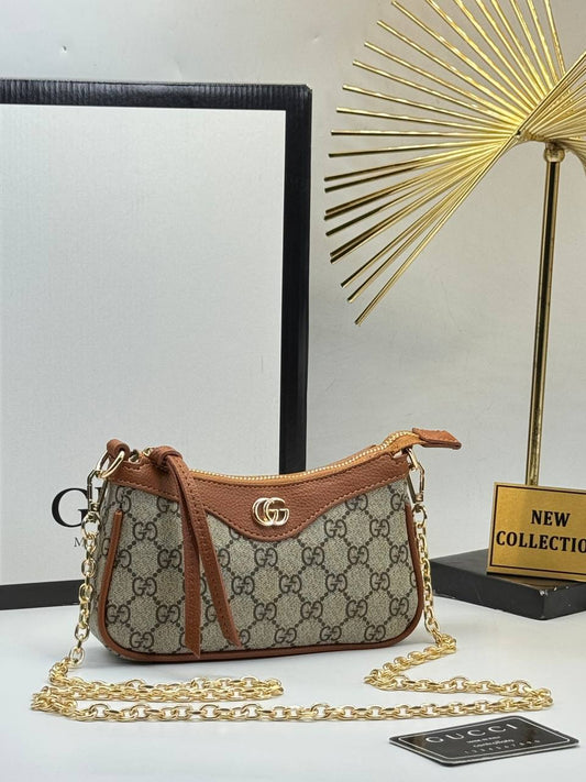 Gucci Ophidia mini bag ταμπά size:19x10x3cm
