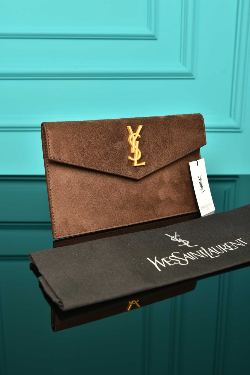 YVES SAINT LAURENT - Uptown Pouch  27 × 16 × 2 cm
