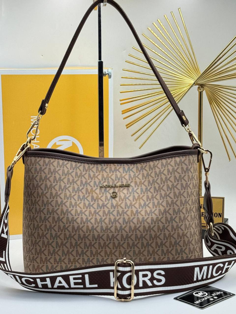 MICHAEL KORS MONOPLAY SHOULADER BAG SİZE ➡️ 21/35 CM