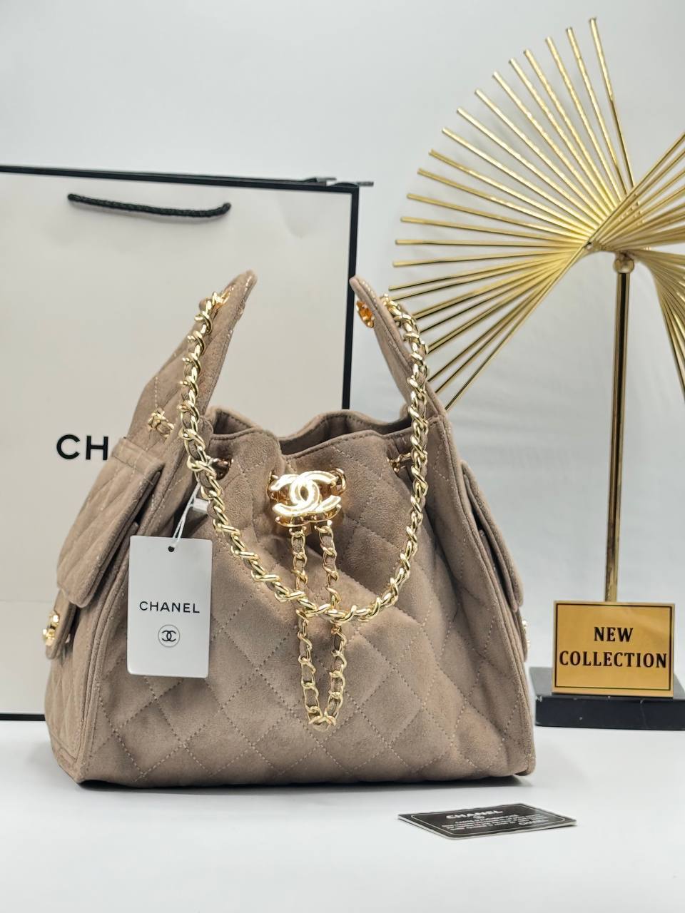 CHANEL 25 DRAWSTRİNG BAG NEW 
SIZE ➡️ 22/27CM✨
