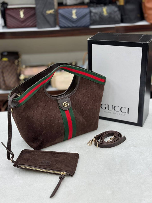 Gucci Giglio Small Tote Bag 💫🤎 37x29cm