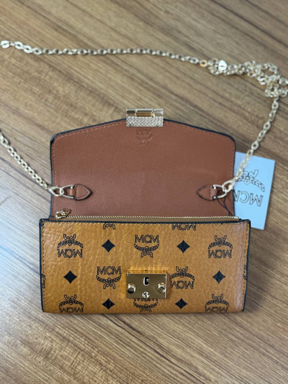 Mcm  καφέ size20x12