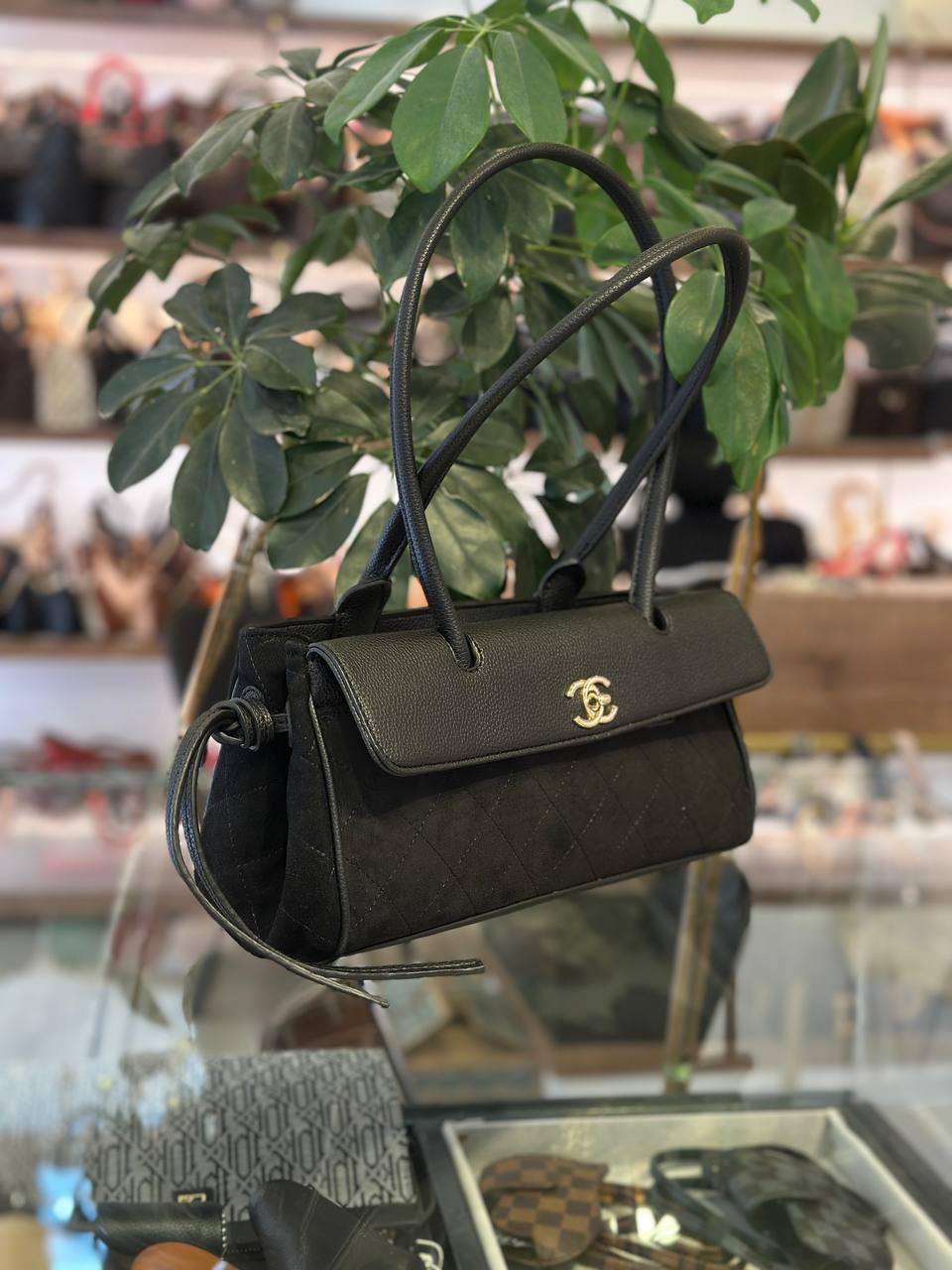 CHANEL 💎💎 👜 new model 🔥🔥  boy : 16 cm  en : 34 cm