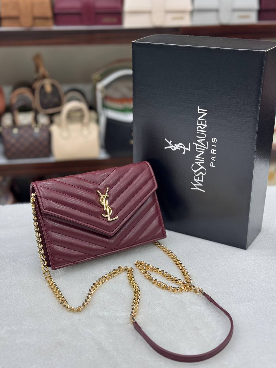 YSL Μπρόντο crossbody mini 15x20