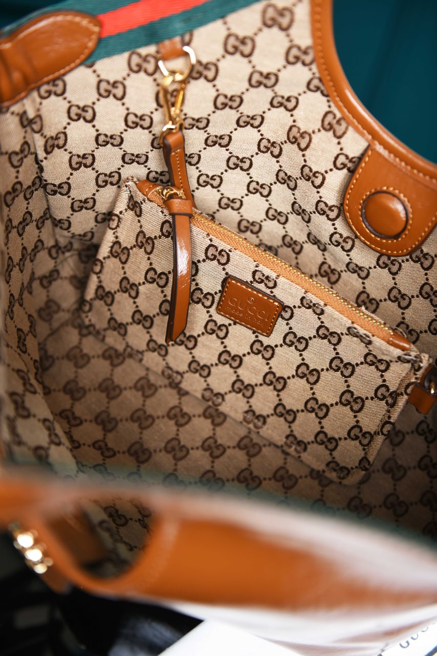 GUCCI- Gucci Giglio Small Tote Bag : 25 × 20 × 15 cm