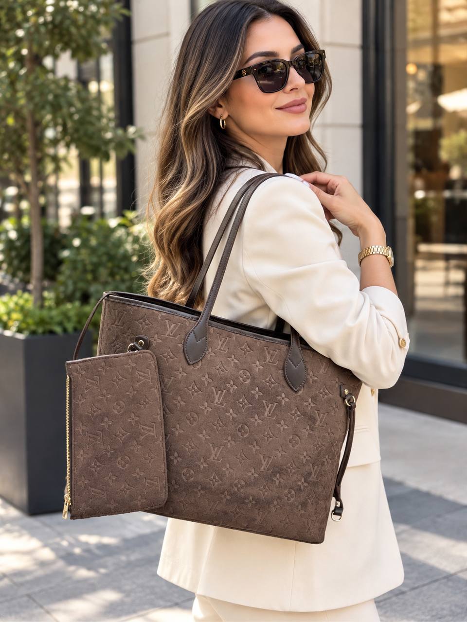 Louis Vuıtton Neverfull Medıum 💫🤎 47x30cm