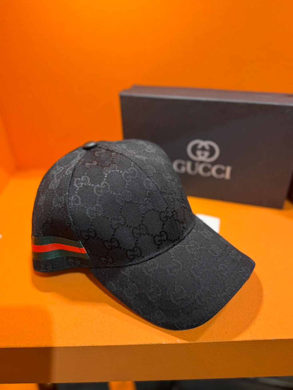 Gucci καπέλο μαύρο one size