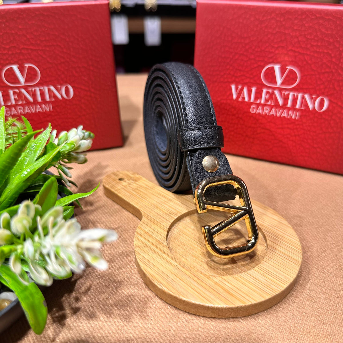 Valentino  black -gold