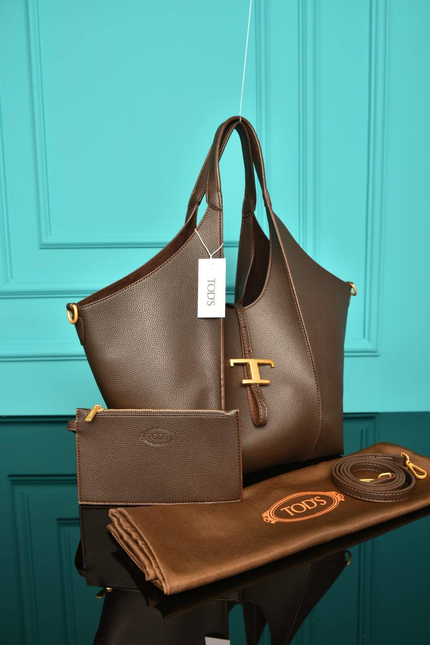 TOD'S - Timeless Shopping Bag  47 × 29 × 14 cm